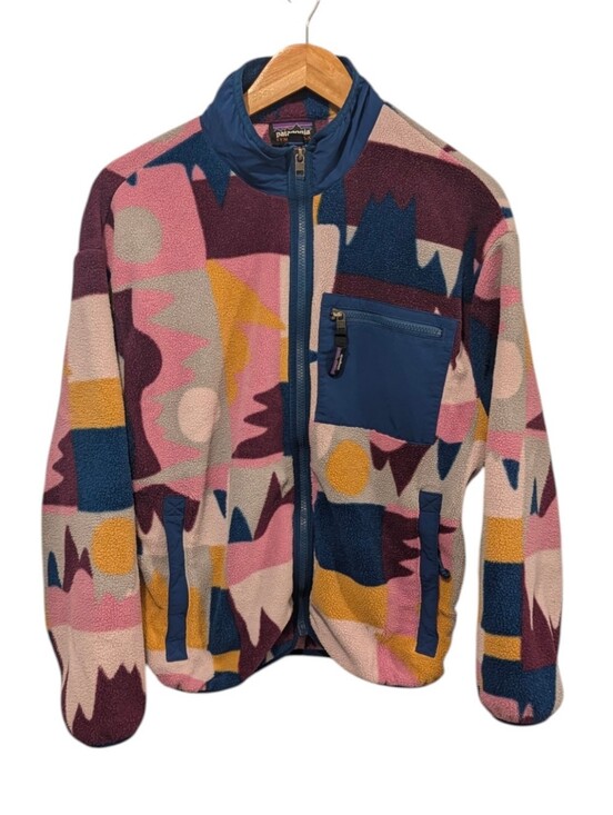 Patagonia Jackets & Blazers - Patagonia Synchilla Multi-Color Fleece Zip Jacket Size Medium